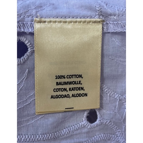 Anthropologie Cropped Eyelet Cardigan NWT - One Size Fits All - Picture 7 of 10